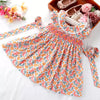 Vestido Bebé Niña Fruncido Floral